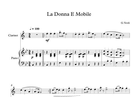  La donna è mobile; un aria de Verdi que evoca tanto melancolía como la danza efervescente del amor